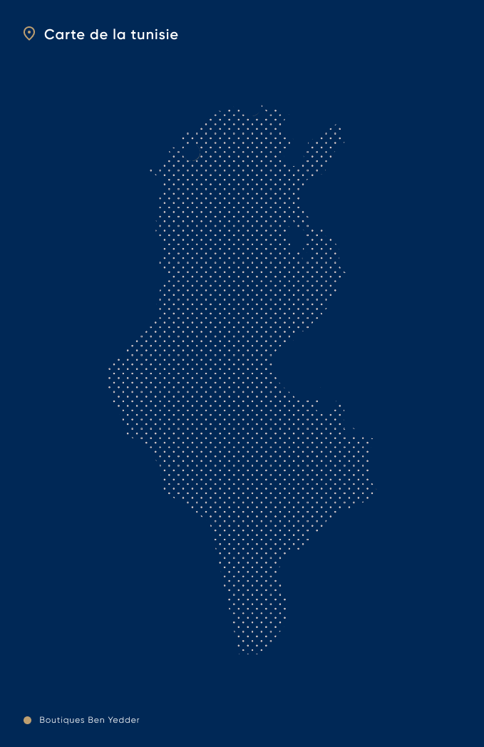 Carte de la Tunisie